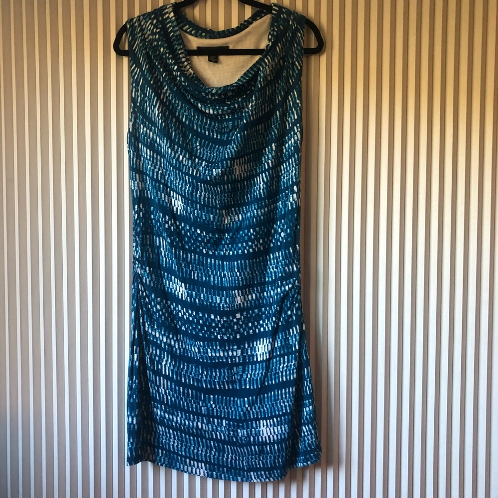 Blue dress